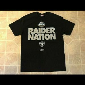 2003 raiders Superbowl t shirt